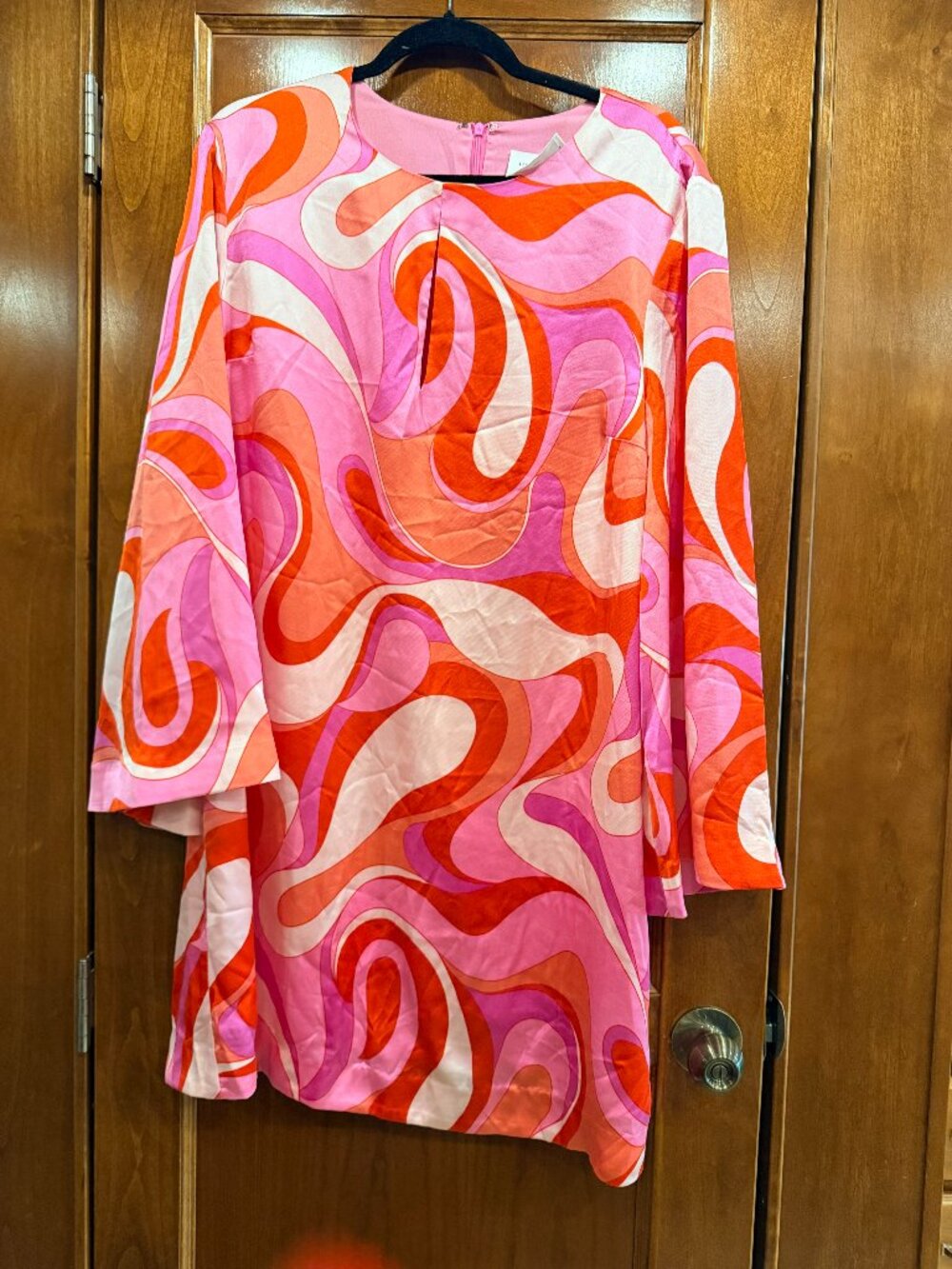 Tuckernuck Hyacinth Pink Mod Geo Mitzi Mini Dress NWT